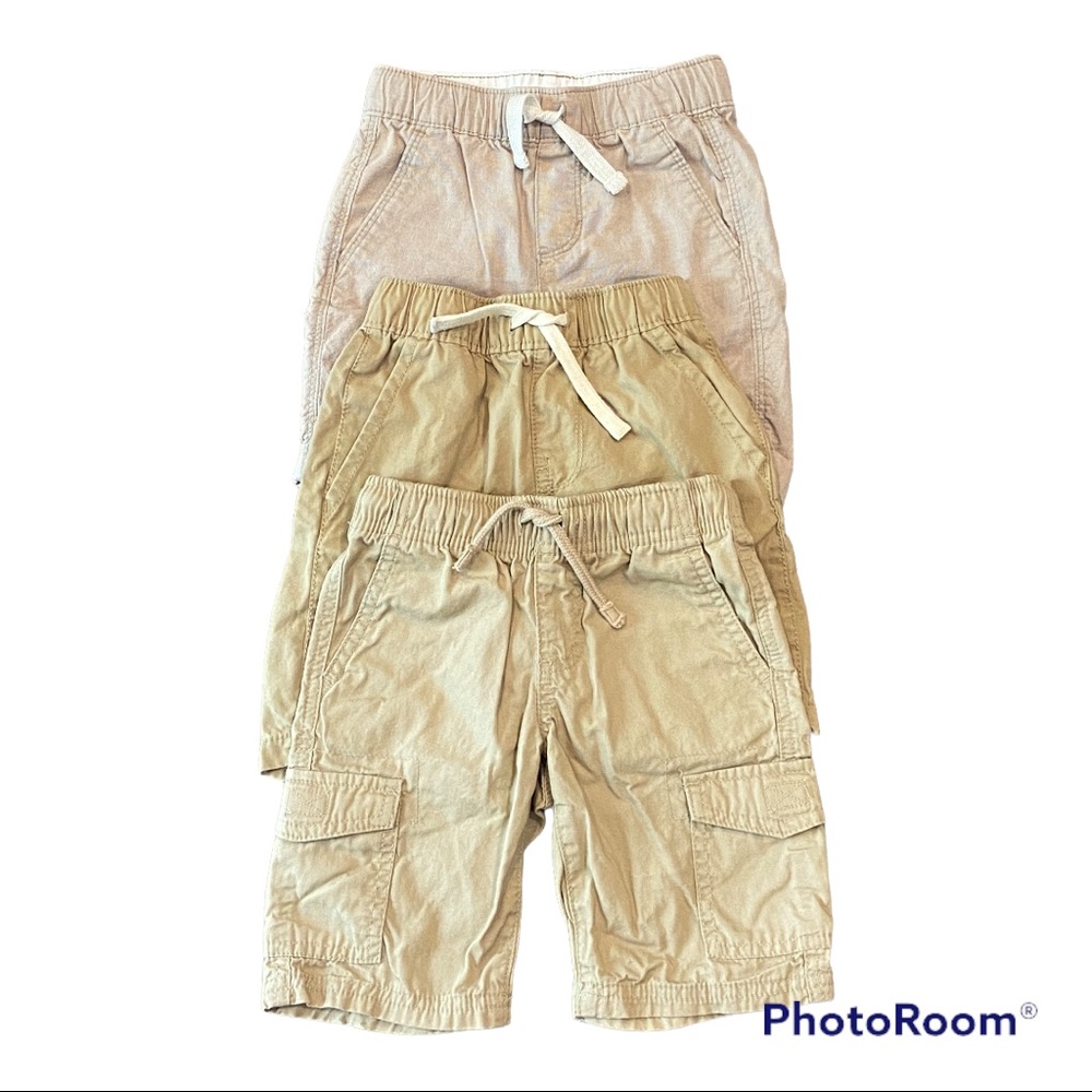 Bundle of 3 tan boy shorts